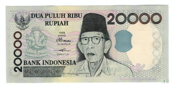 Indonesien Pick 138d - 20000 Rupiah (1)