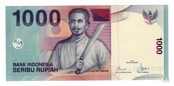 Indonesien Pick 141a - 1000 Rupiah (1)