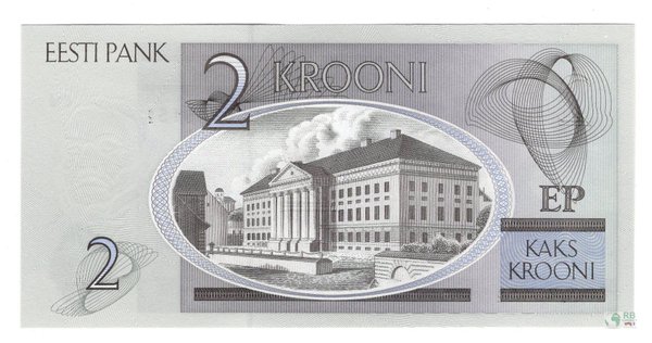 Estland Pick 70a - 2 Krooni (1)