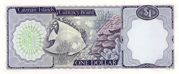 Cayman Islands Pick 05b - 1 Dollar (1)