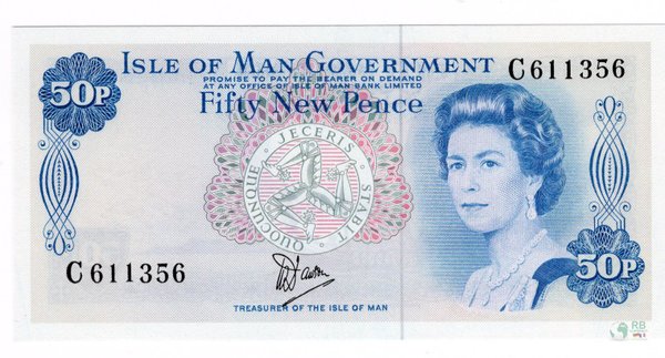 Isle of Man Pick 33 - 50 Pence (1)