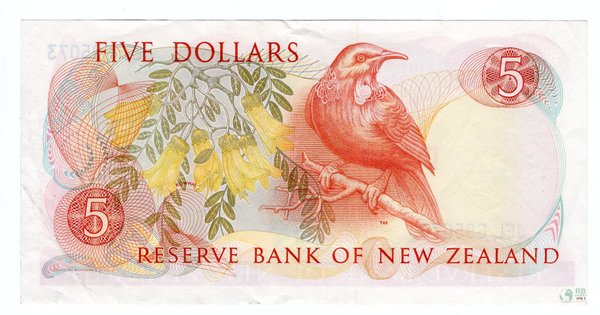 Neuseeland Pick 171b - 5 Dollar (3)