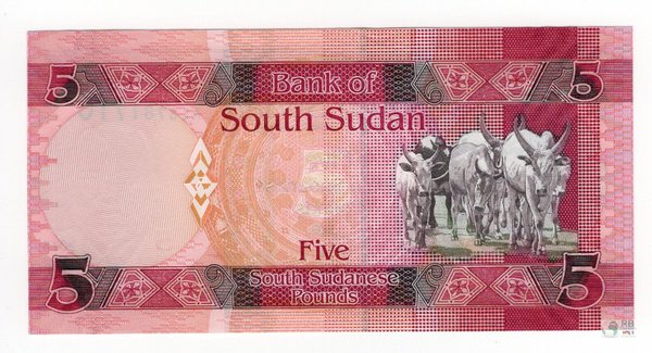 Südsudan Pick 11 - 5 Südsudanische Pfund (1)