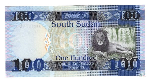 Südsudan Pick 15b - 100 Südsudanische Pfund (1)