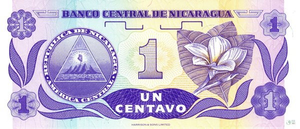 Nicaragua Pick 167 - 1 Centavo (1)
