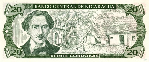 Nicaragua Pick 176 -  20 Cordobas (1)