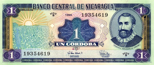 Nicaragua Pick 179 - 1 Cordoba (1)