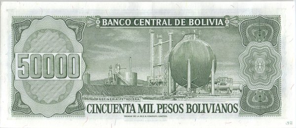 Bolivien Pick 170a - 50000 Pesos Bolivianos (1)