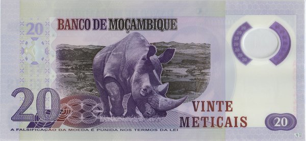 Mozambique Pick 149a - 20 Meticais (1)