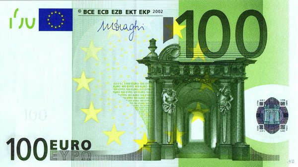 RB-EURO 5 - 100 Euro X / E005 Draghi (1)