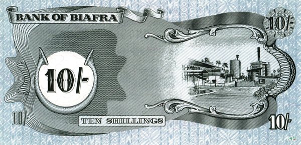 Biafra Pick 04 - 10 Shillings (1)