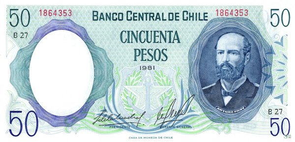 Chile Pick 151b - 50 Pesos (1)