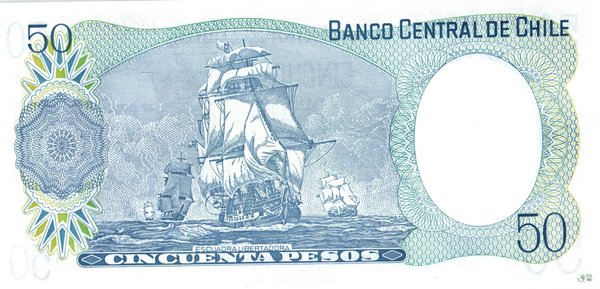 Chile Pick 151b - 50 Pesos (1)