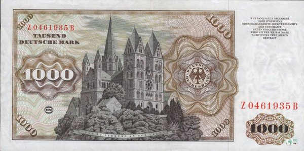 Ro. 280b - 1000 Deutsche Mark (2)