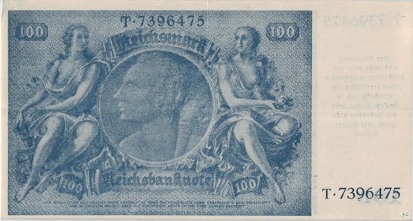 Ro. 182a - 100 Reichsmark Schörner (2)