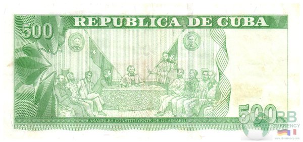 Kuba / Cuba P131 - 500 Pesos 2010 (2) XF