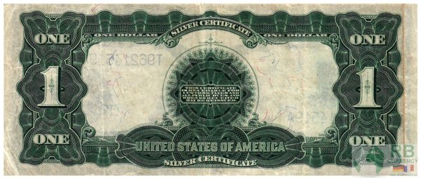 USA - FR236 1 Dollar Eagle Silver Certificate 1899 VF- (3-)