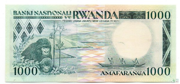 Rwanda Pick 21 - 1000 Francs (1)